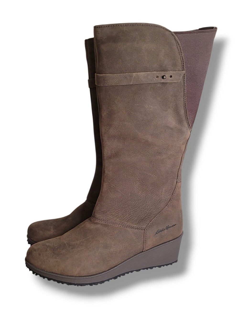 Eddie Bauer Knee-High Leather Boots NWT Size 11